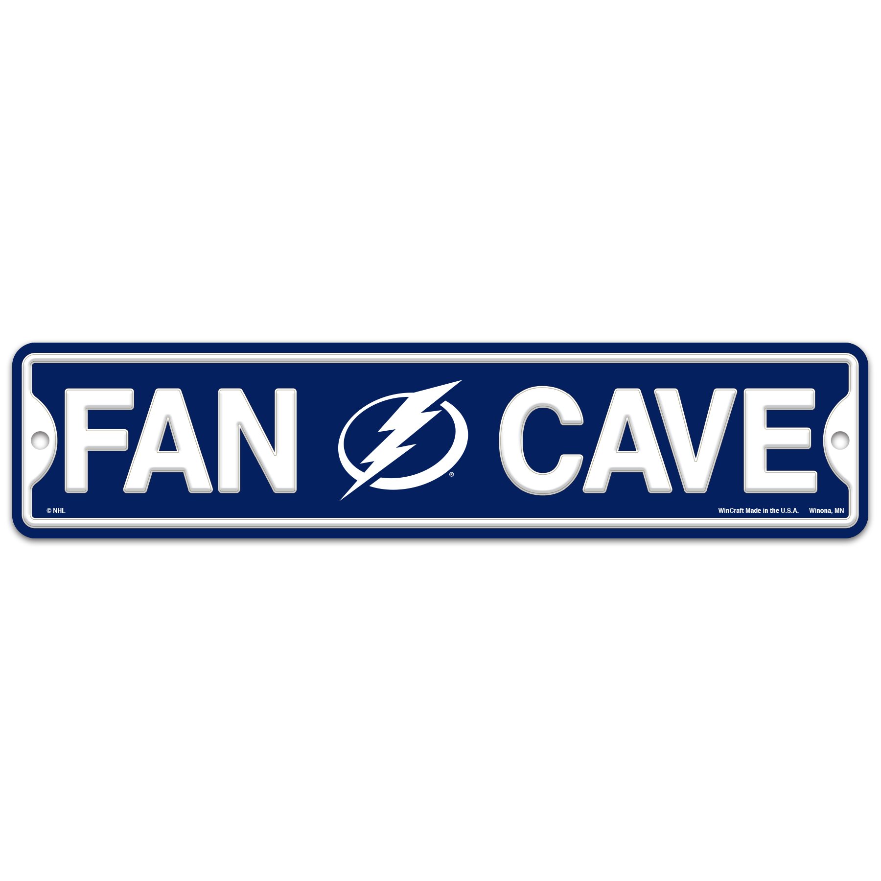 WinCraft Tampa Bay Lightning Plastic Fan Cave Sign 4