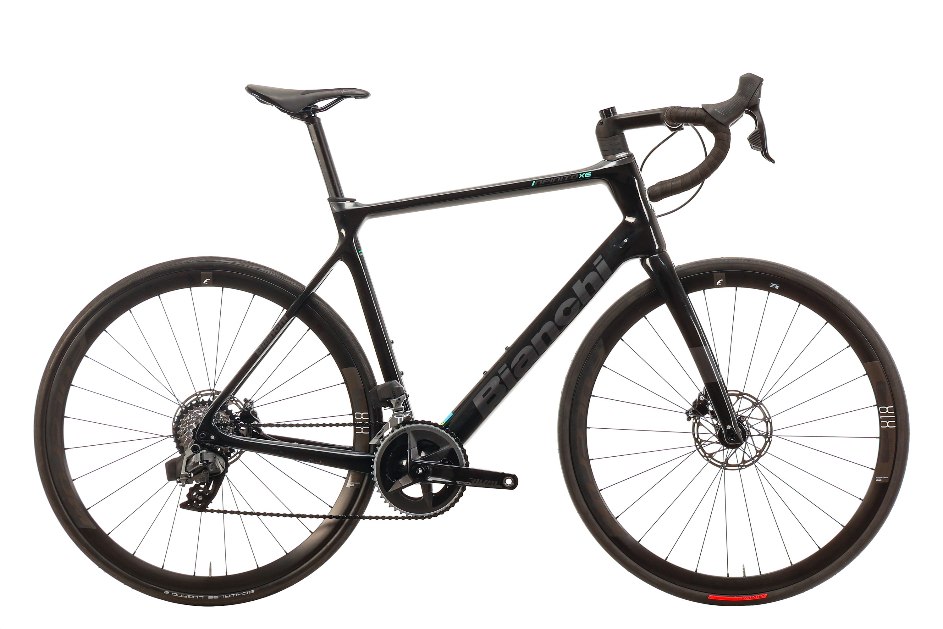 Bianchi Infinito XE Rival eTap AXS Road Bike 2023 - 59cm Carbon Frame, Wireless Shifting - Perfect for Endurance Racing & Long-Distance Cycling