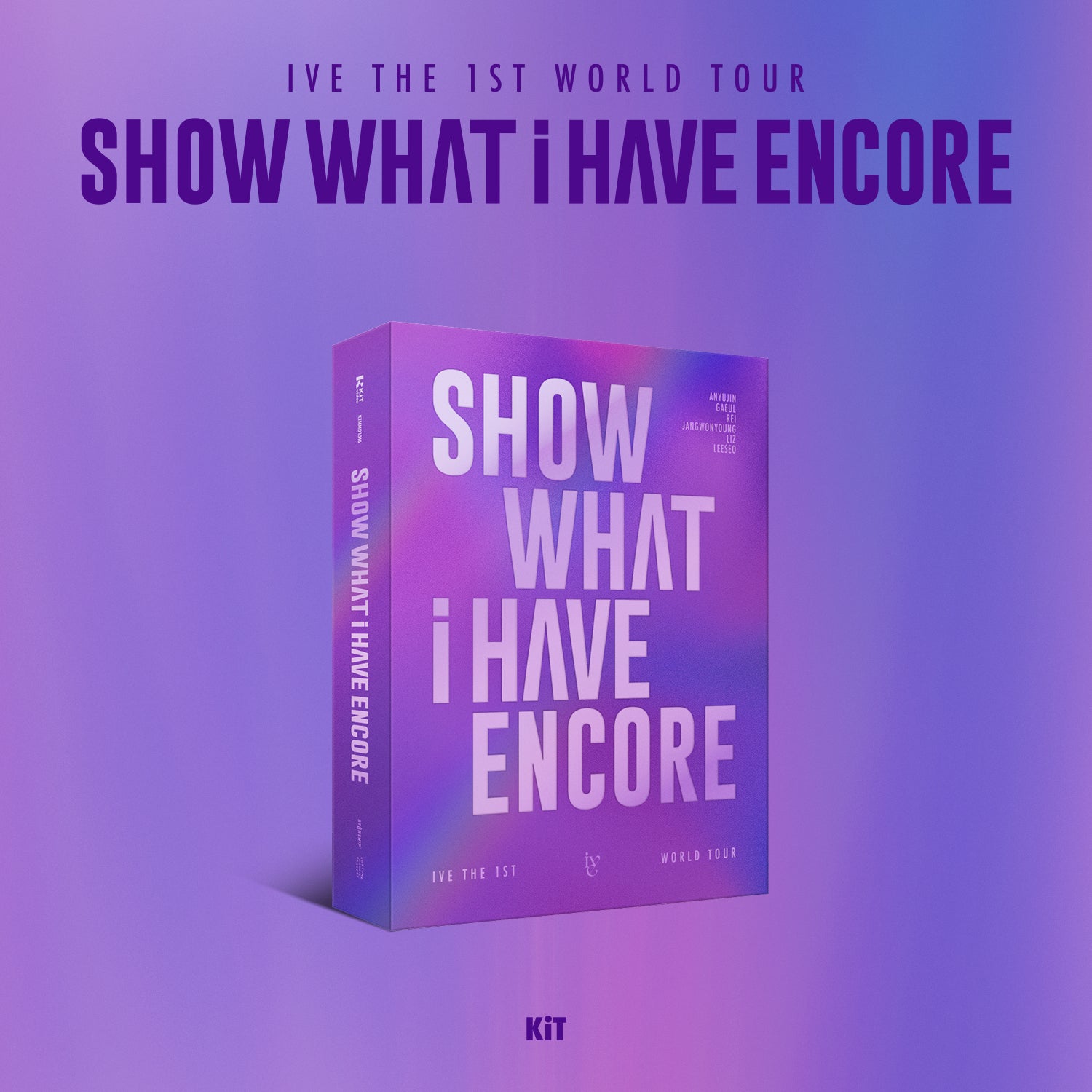 IVE 1ST WORLD TOUR 'SHOW WHAT I HAVE' ENCORE Concert DVD/Blu-ray - K-Pop Live Performance Collection for Fans & Music Lovers | Perfect for Home Entertainment & Gift Giving