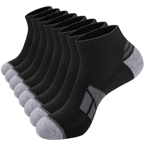 8 Pairs Black