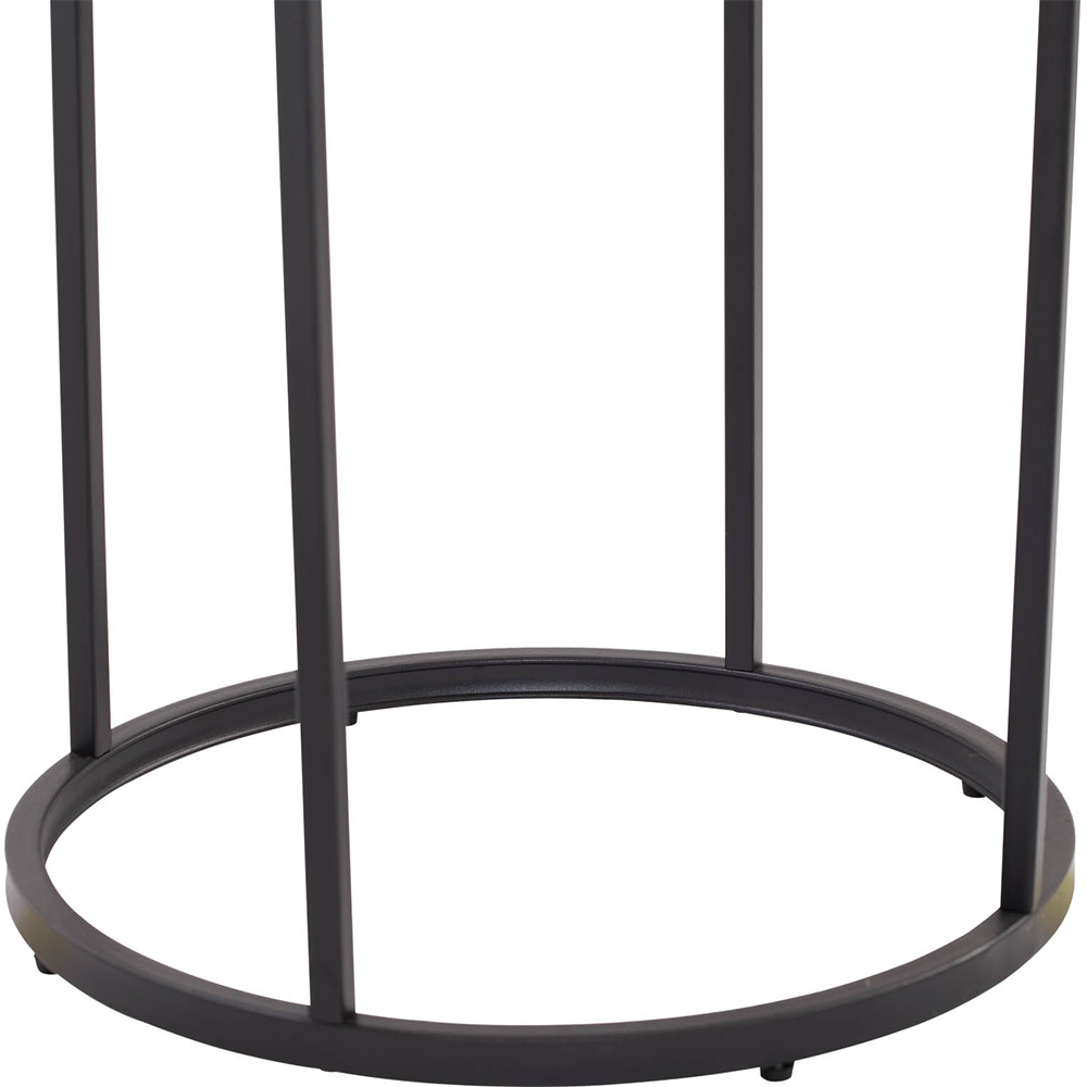 Modern Ford Side Table - Compact Small End Table for Living Room, Bedroom, Office - Perfect for Coffee, Books, and Decor