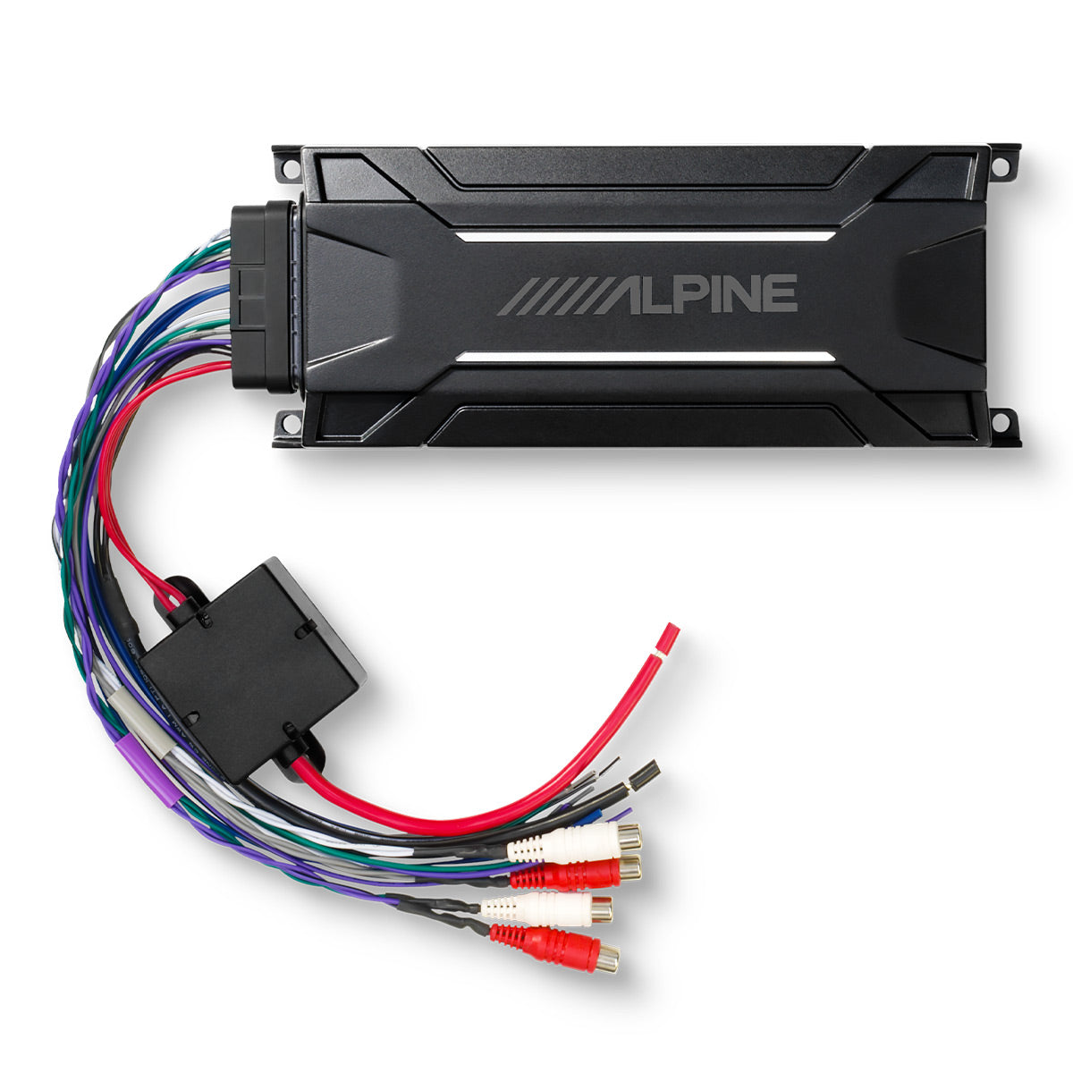 Alpine KTA-30FW 4-Channel Car Amplifier - 400W High Power Audio System for Cars, Trucks & SUVs - Perfect for Upgrading Your Vehicle Stereo & Enhancing Bass