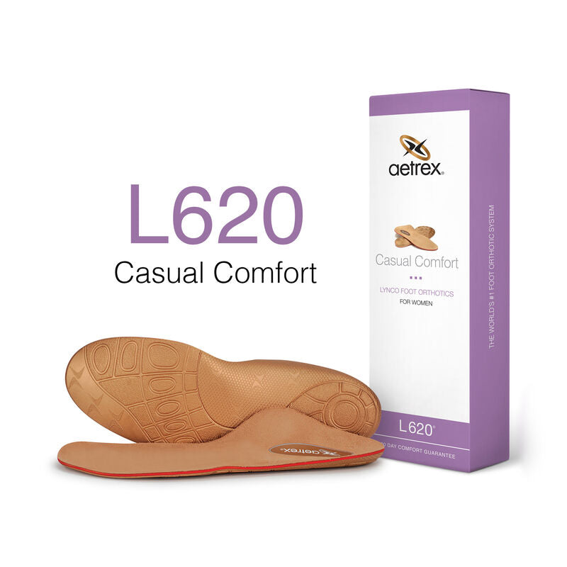 L620W Women's Casual Comfort Orthotic Shoes with Arch Support - Perfect for Walking, Work & Everyday Wear