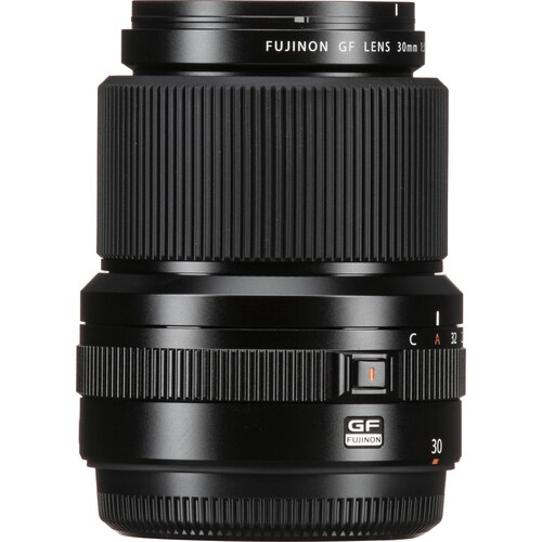 Fujifilm GF 30mm f/3.5 R WR GFX Lens (Black) - Wide Angle Prime Lens for GFX System | Perfect for Landscape, Architecture & Travel Photography