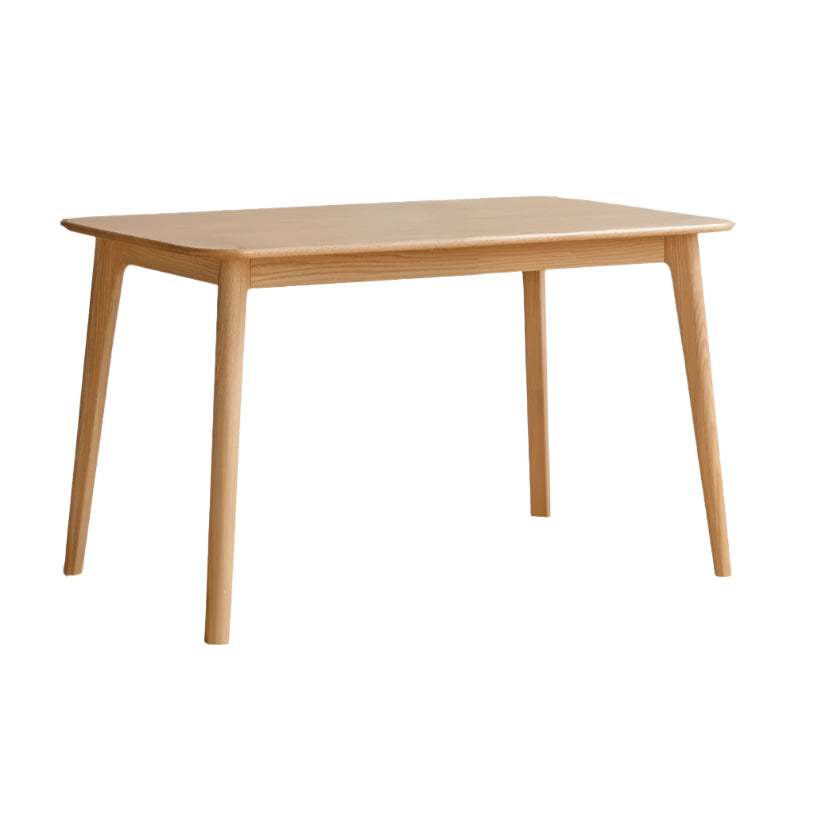 63.0×33.5×29.5 inch / 160×85×75 cm / natural wood color / dining table