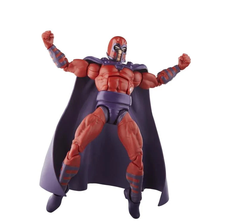 X Men '97 Marvel Legends Magneto Action Figure - Collectible 6-Inch Superhero Toy for Fans & Collectors - Perfect for Display, Gifts, and Comic Book Enthusiasts
