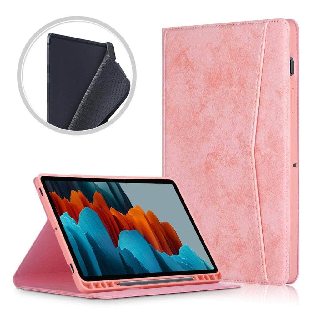 Samsung Galaxy Tab S7 11-inch Case (T870/T875) - Premium Folding Flip Stand Wallet Cover for Protection | Perfect for Work, Travel & Entertainment