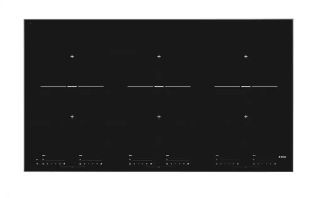 ASKO HI1995G 90cm Built-in Induction Cooktop - 4 Zone Ceramic Glass Hob with Boost Function & Safety Lock for Modern Kitchens | Perfect for Home Chefs & Professional Cooking
