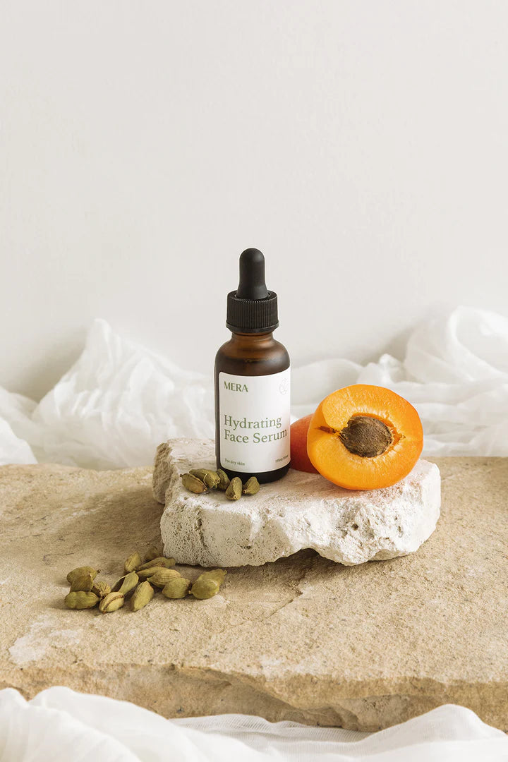 Hydrating Face Serum for Glowing Skin - Anti-Aging Vitamin C & Hyaluronic Acid Moisturizer - Day & Night Use for Dry, Sensitive Skin - Perfect for Daily Skincare Routine