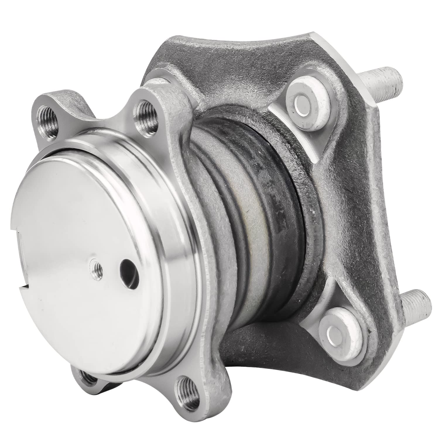 Detroit Axle 2.0L Rear Wheel Bearing Hub Assembly - Compatible with 2007-2012 Nissan Sentra (2008 2009 2010 2011 Models) - Pair Replacement with 4-Wheel ABS - Perfect for DIY Repairs & Professional Auto Maintenance