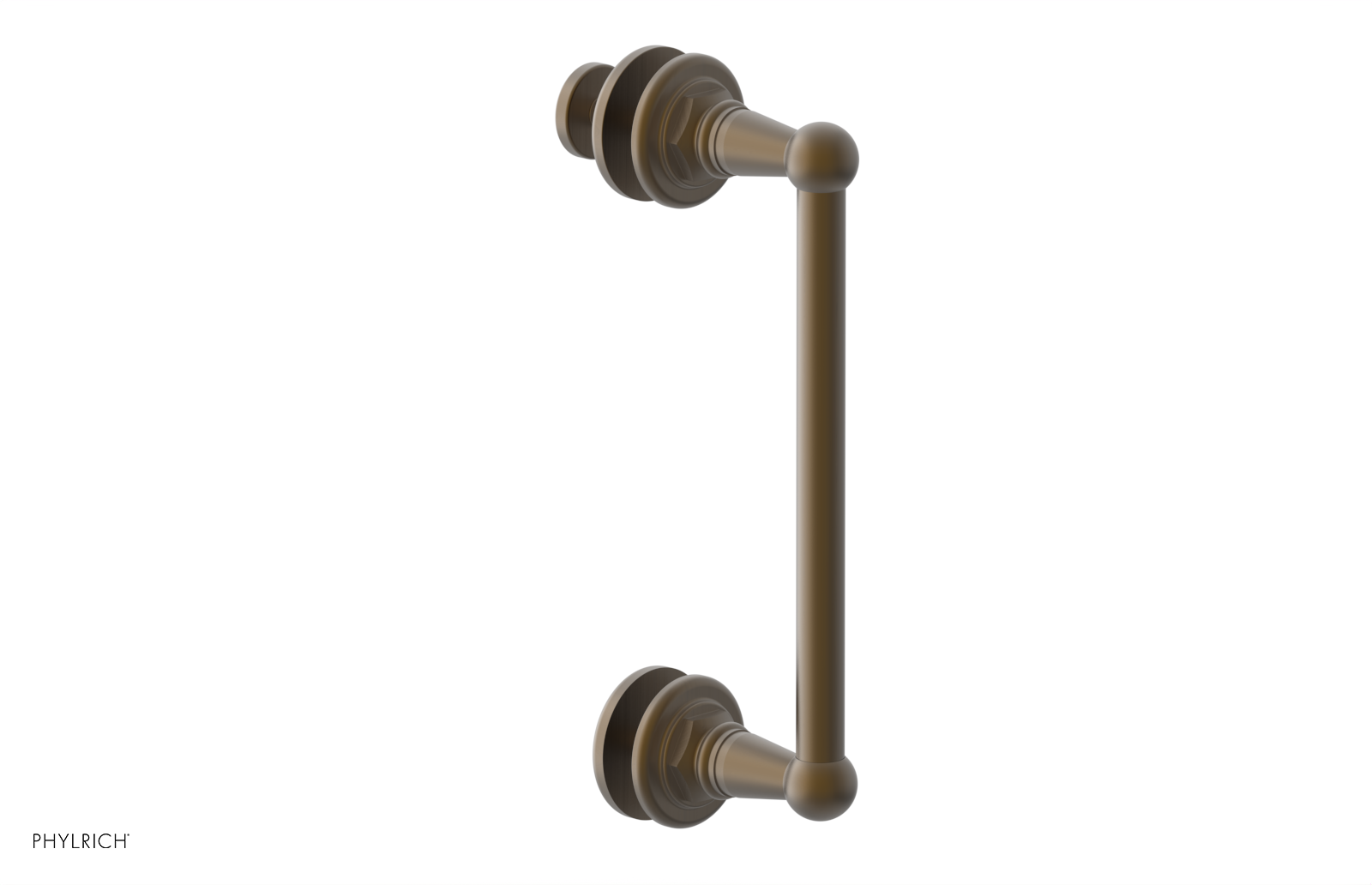 Jamestown 8 Single Sided Shower Pull 165 92 08 - Premium Bathroom Hardware for Shower Doors & Glass Enclosures