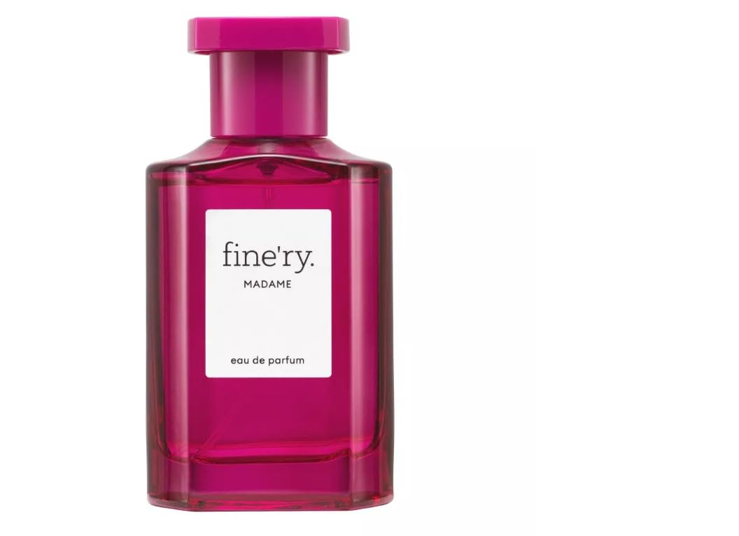 Fine'ry Women's Madame Eau de Parfum - 2 fl oz Floral Fragrance for Women | Long-Lasting Perfume for Date Night, Office & Special Occasions