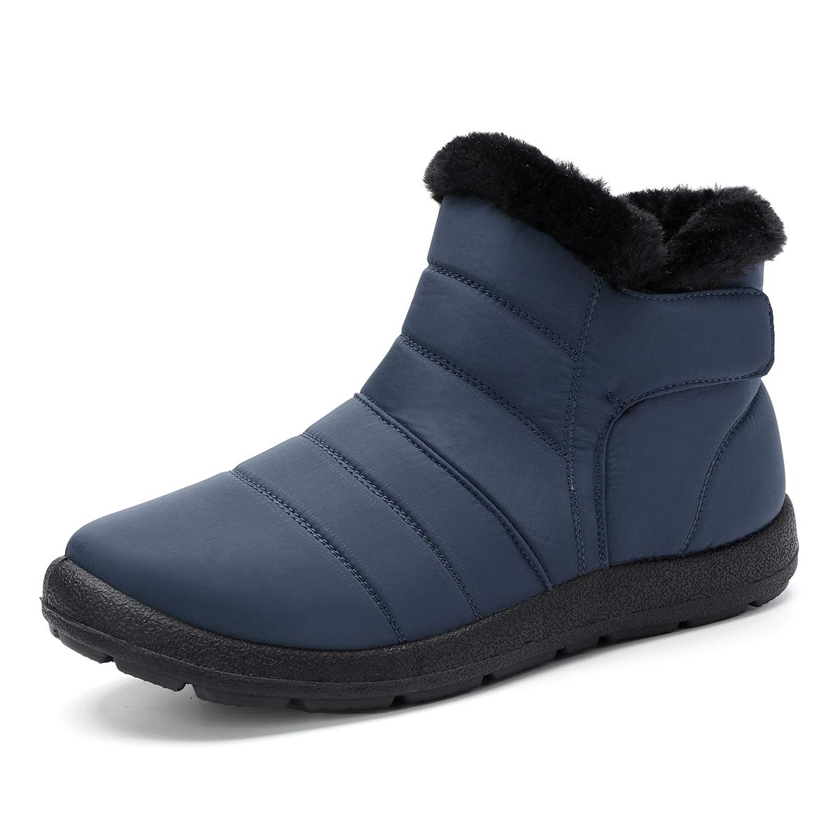 GracoSy Women's Warm Snow Boots - Waterproof Winter Ankle Boots with Fur Lining & Thickened Sole | Cozy Cold-Weather Footwear for Snow Days, Outdoor Activities & Daily Winter Wear