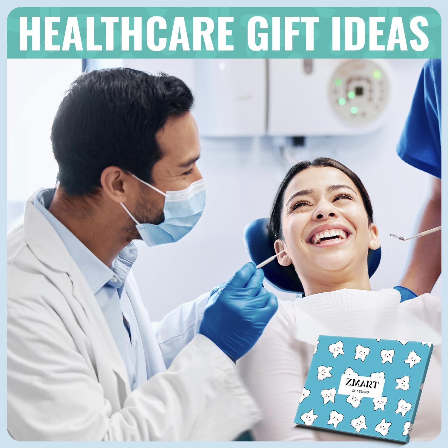 Dentist Socks for Women - Funny Dental Assistant Gifts for Work & School