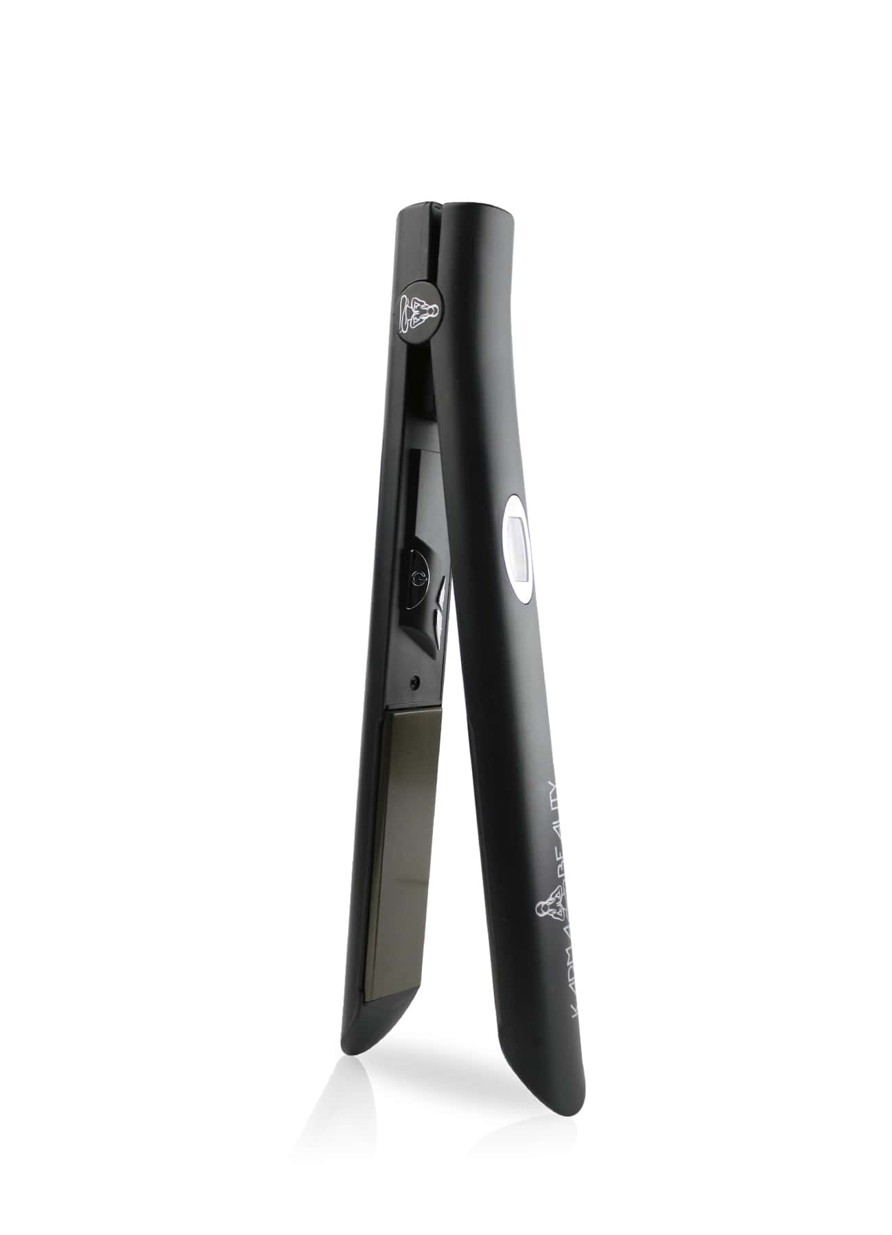 Premium Titanium Flat Iron for Hair Styling - Ultra Smooth & Frizz-Free Results - Perfect for Salon, Home Use & Travel