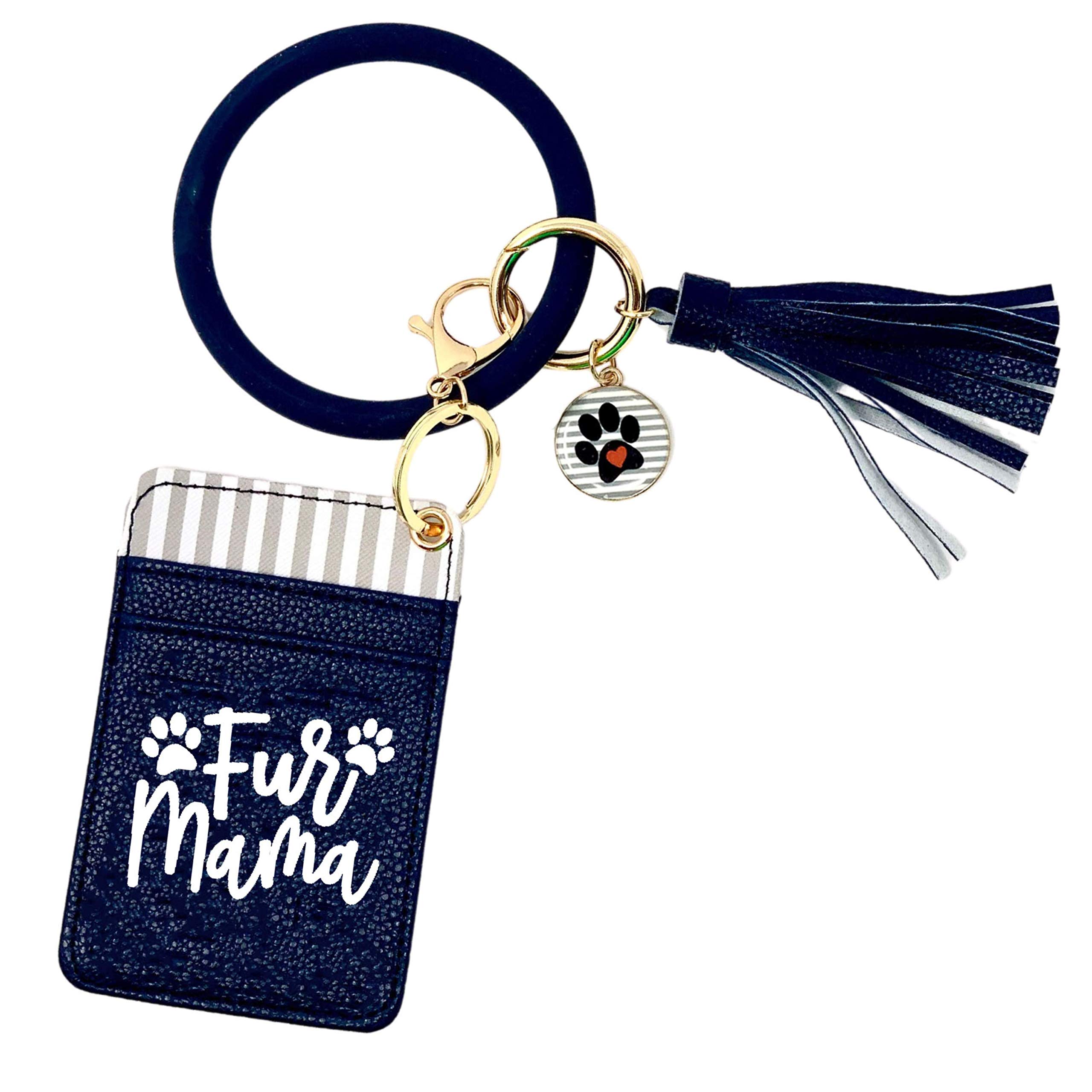 Stylish Leather Keychain Wallet for Women - Fashionable Gift for Mother's Day, Birthday, Anniversary | Perfect for Everyday Use, Travel & Shopping