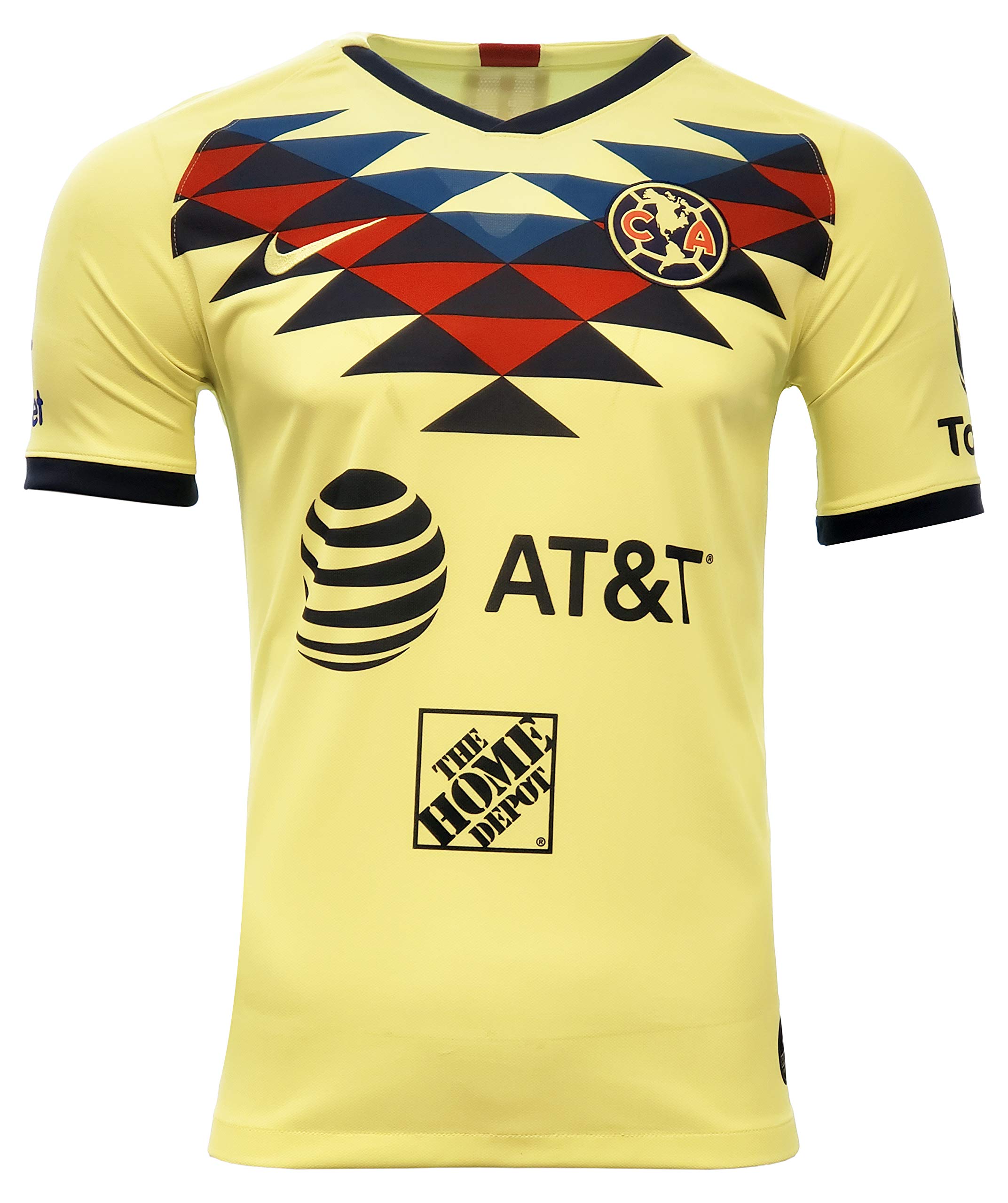 Nike Club America 2019/2020 Home Jersey - Authentic Soccer Jersey for Men - Perfect for Matches, Training & Fan Support