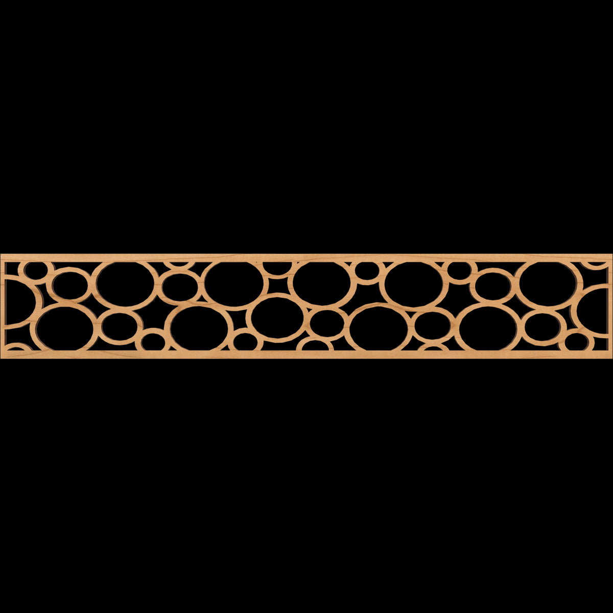 Hemingway Fretwork Moulding - Decorative Wood Trim for Home & Furniture - Perfect for DIY Projects, Wall Paneling, and Cabinet Accents
