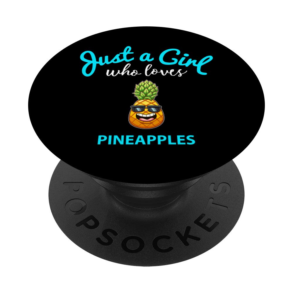 Pineapple Phone Grip for Girls - Kids PopSockets Stand for Phones & Tablets | Perfect for School & Travel