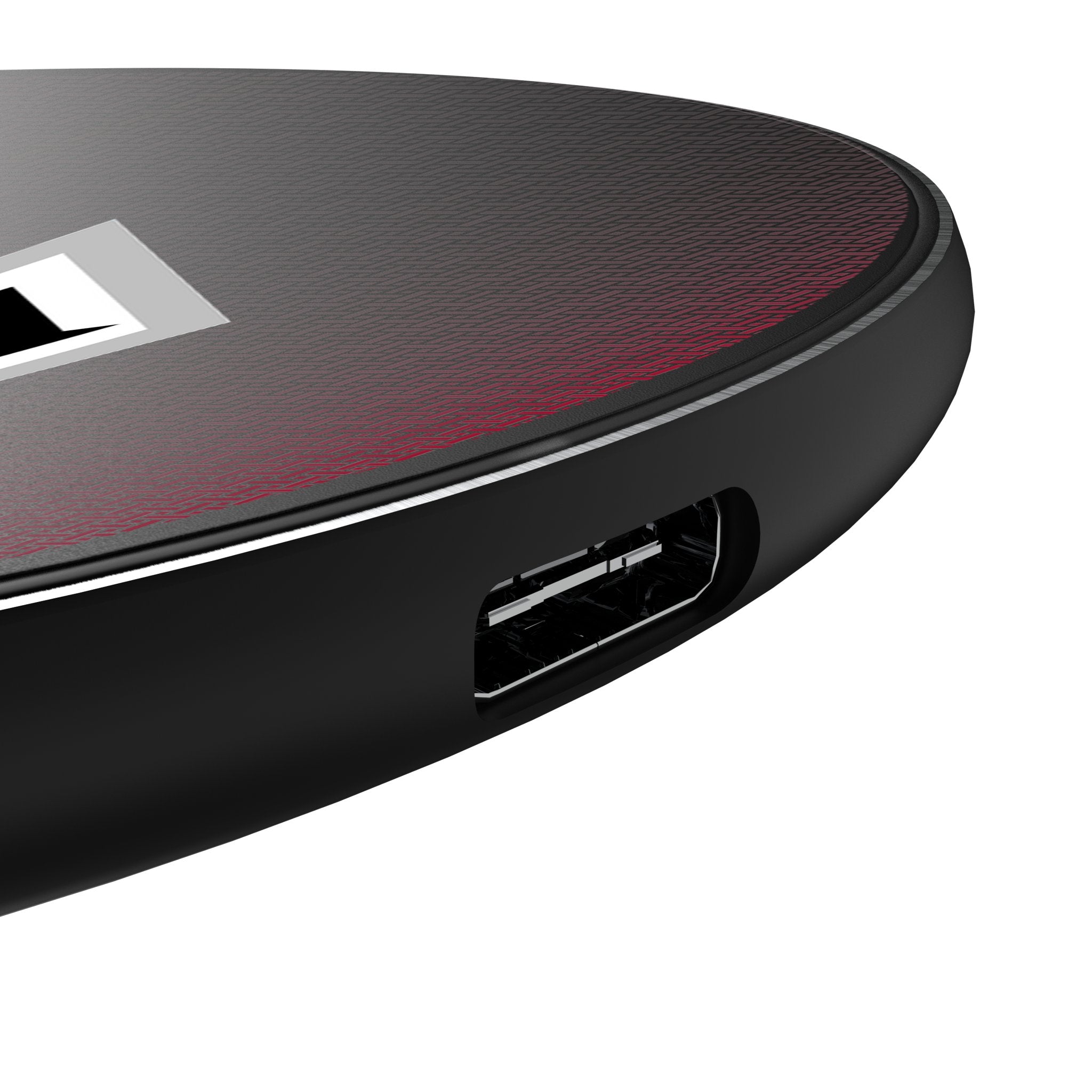 Atlanta Falcons NFL Team Logo 15W Fast Wireless Charger Pad - Qi-Certified for iPhone, Samsung, AirPods - Perfect for Home, Office & Car Use