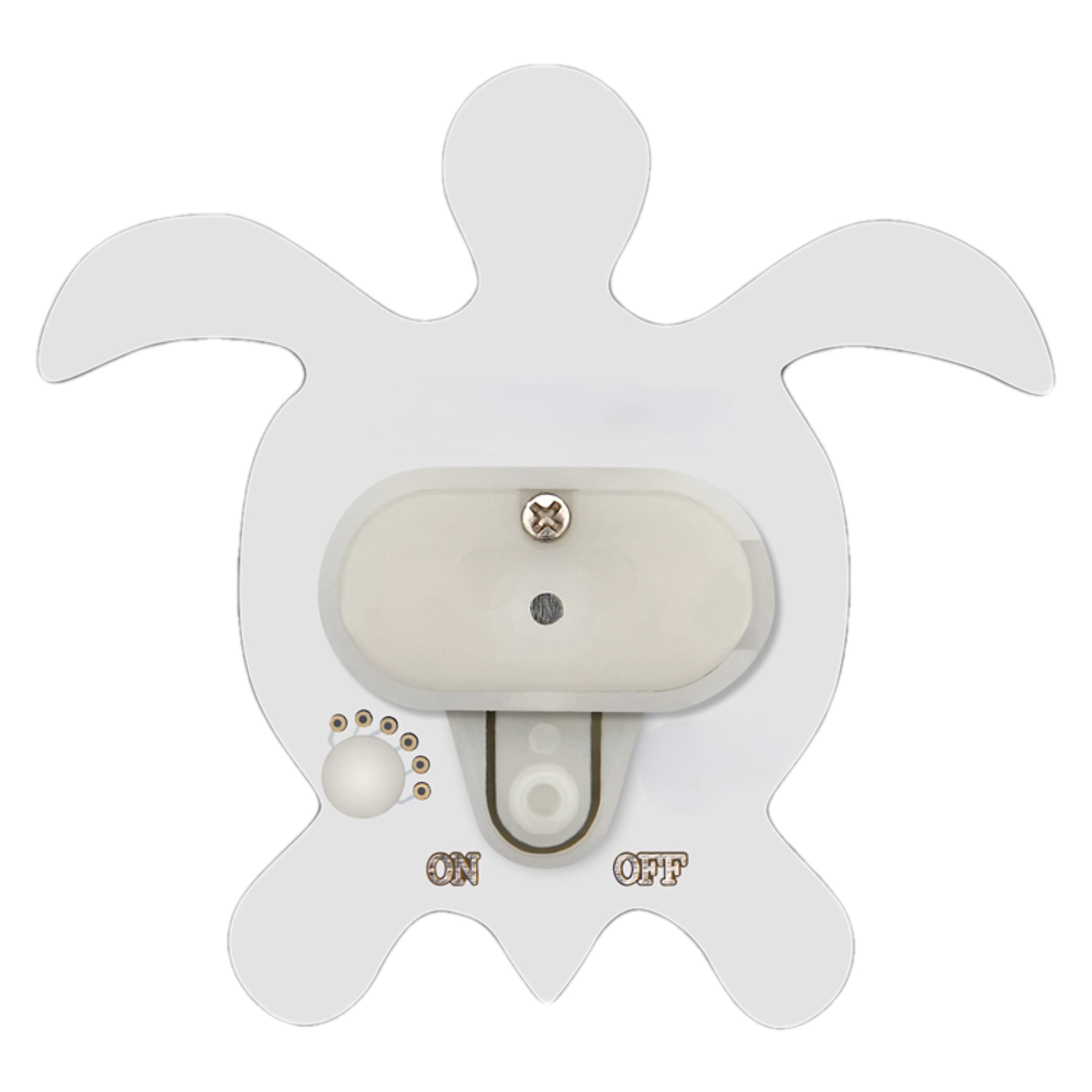 Blinkee Sea Turtle Flashing LED Lapel Pin - Glowing Brooch for Parties, Raves & Night Events - Fun Light-Up Accessory for Costumes, Jackets & Bags