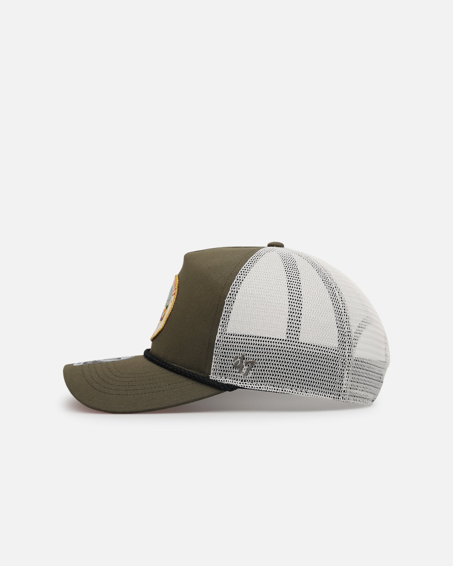 47 Brand Atlanta Braves 'Casting Call' '47 Hitch Trucker Snapback Sandalwood - Stylish Baseball Cap for Braves Fans, Perfect for Game Day & Casual Wear