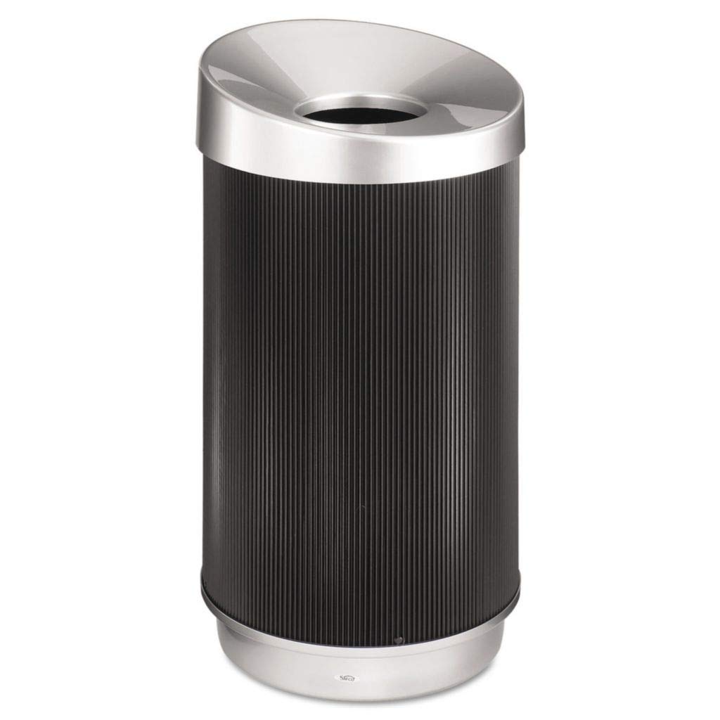 Safco AT-Your-Disposal Vertex Trash Can - Durable Polyethylene Office Waste Receptacle - Janitorial & Cleaning Supplies for Offices, Schools & Restaurants