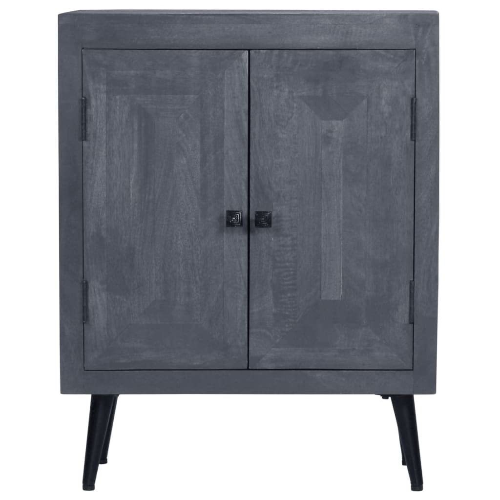 Solid Mango Wood Sideboard with Large Storage - 23.6