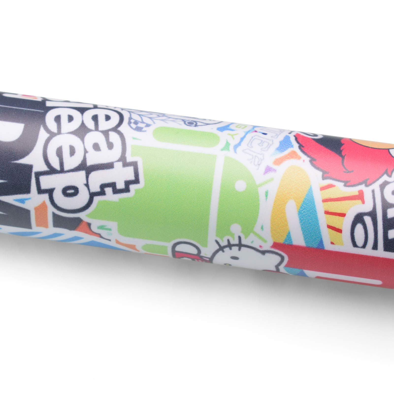 JDM Anime Graffiti Car Vinyl Wrap Sticker - 5FT x 10FT Bomber Style Decal for Laptop, Auto, Toolbox | Customizable DIY Decoration for Cars, Walls, Laptops
