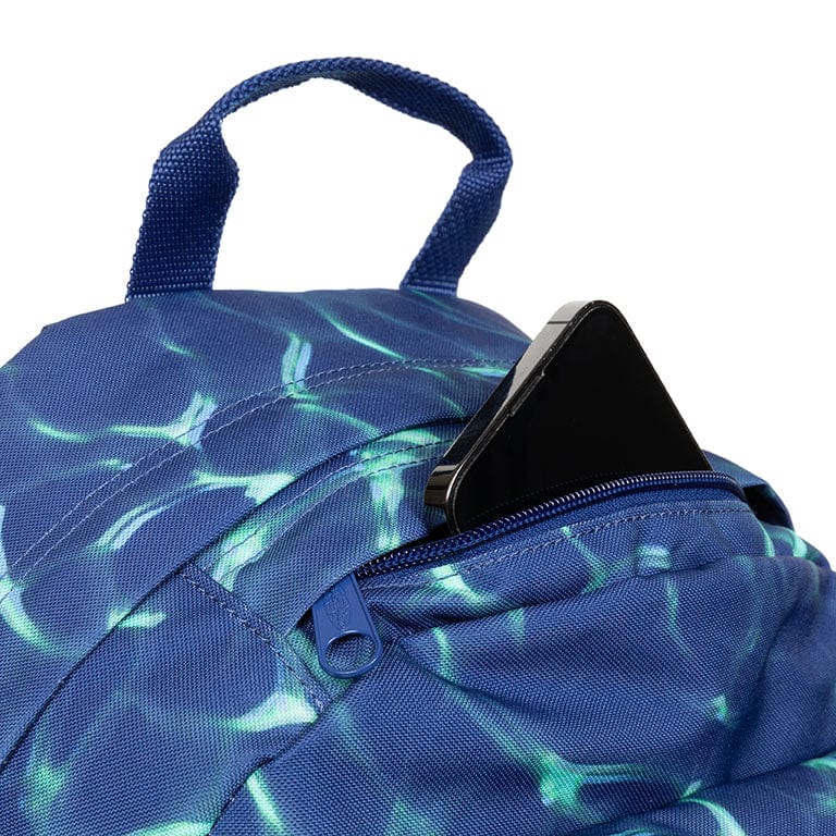 Eastpak Padded Double Backpack - Durable School & Travel Backpack with Laptop Compartment - Perfect for Students, Commuters & Outdoor Adventures (Liquid Navy)