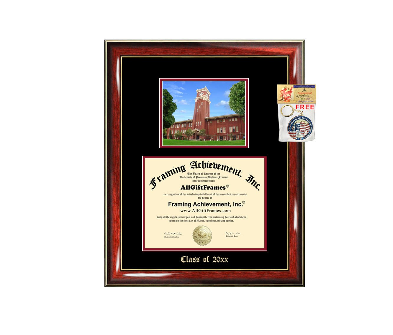 WSU Diploma Frame for Graduation - Bachelor, Masters, PhD | Gift for Washington State University Graduates