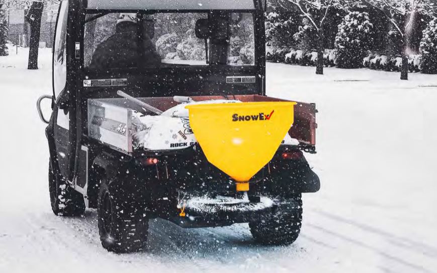 SnowEx SR 210 Wireless Utility Tailgate Spreader - 3.0 cu ft Salt & Ice Melt Spreader for Trucks - Perfect for Winter Driveway & Parking Lot Snow Removal
