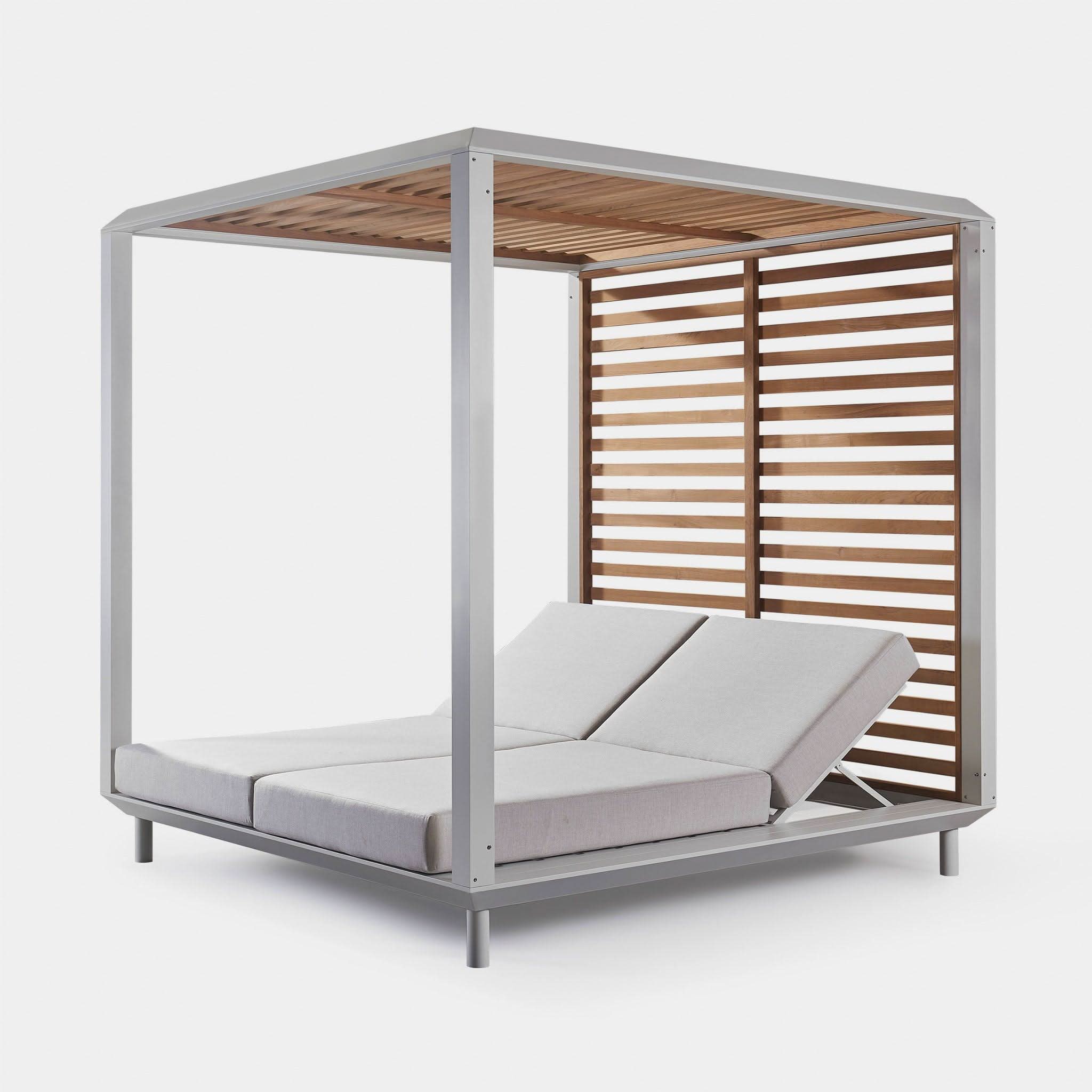 Breeze XL Aluminum Cabana - Lightweight & Durable Outdoor Patio Canopy for Beach, Poolside, and Backyard Relaxation