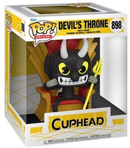 Cuphead S3 Devil in Chair Deluxe Edition - #898 Collectible Figure for Gamers & Fans | Perfect for Display, Gifts, and Gaming Setups