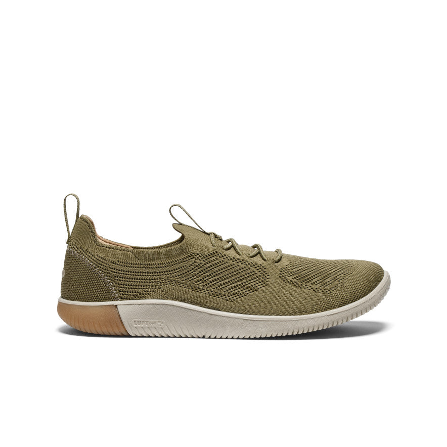 Men's KNX Knit Sneakers - Lightweight Comfortable Walking Shoes | Martini Olive/Plaza Taupe Color | Perfect for Casual Wear, Gym & Outdoor Activities