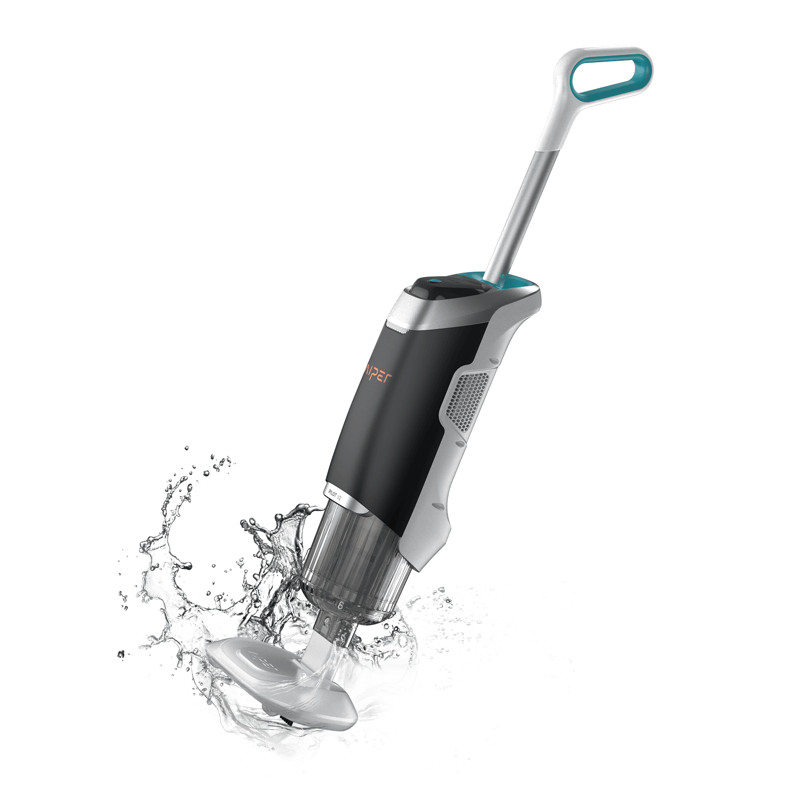 Aiper PILOT H2 Cordless Handheld Pool Vacuum Cleaner - Powerful Suction for Inground & Above Ground Pools - Ideal for Quick Cleaning of Leaves, Debris & Dirt
