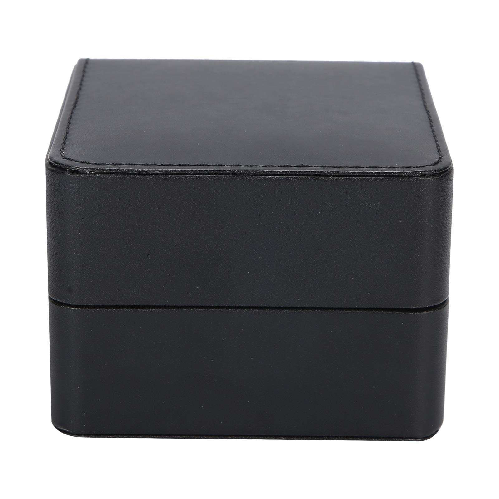 Premium PU Leather Watch Storage Box with Soft Pillow - Jewelry Organizer for Watches, Necklaces & Bracelets - Perfect Gift Box for Men & Women (Black) | Ideal for Travel, Home Display & Luxury Watch Protection