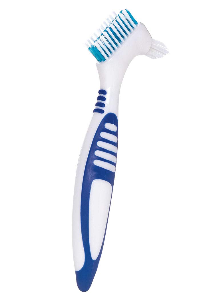 Denture Brush for Cleaning & Care - Denture Cleaner Tool