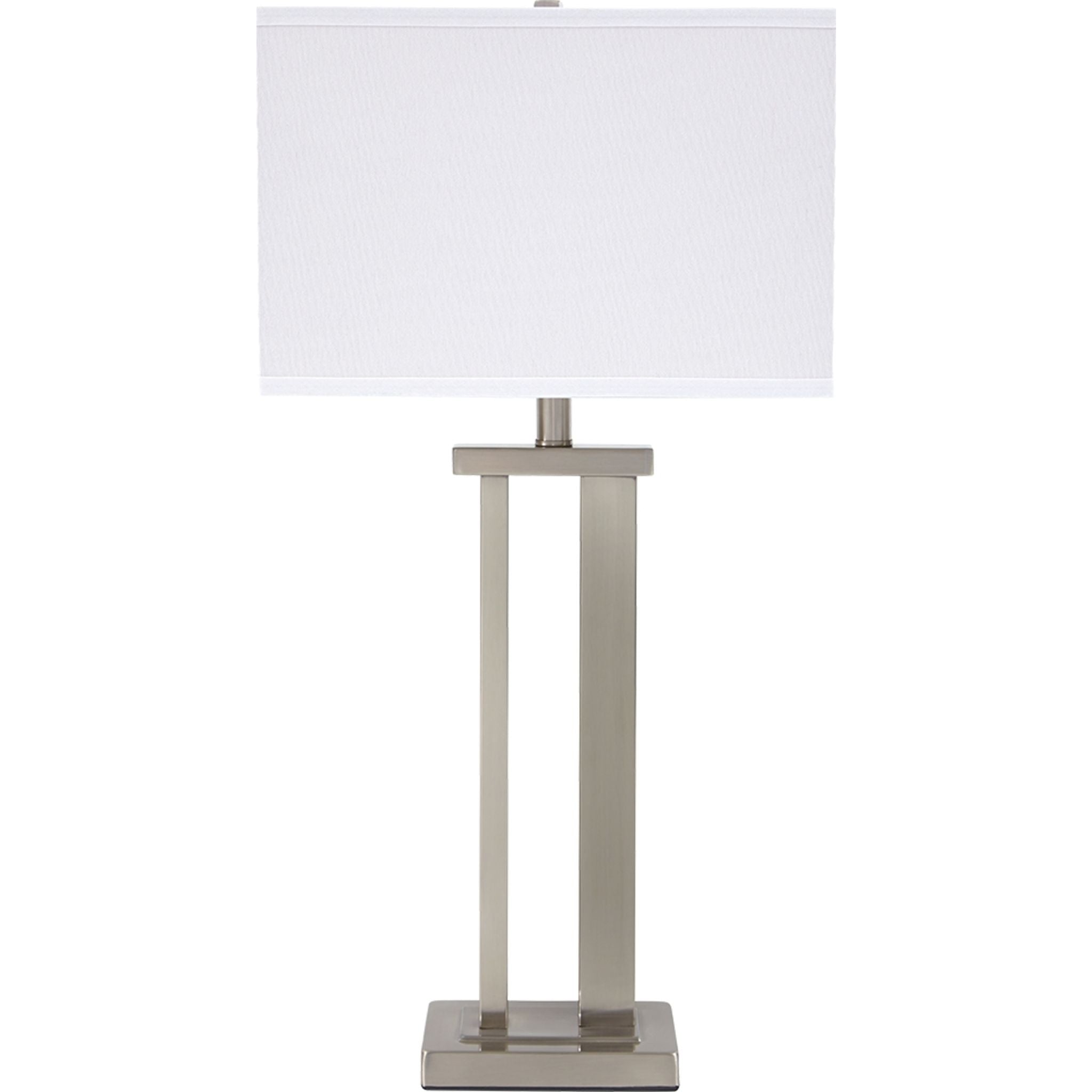 Aniela Table Lamp Pair - Silver Finish 8.5