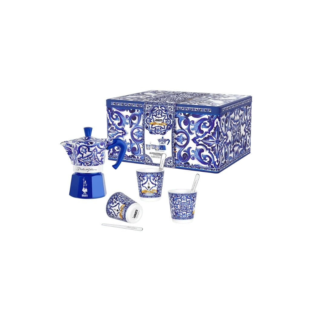 Dolce & Gabbana Moka Autentico Cologne Gift Set for Men - Blue & White Fragrance | Perfect for Gifts, Date Nights & Special Occasions