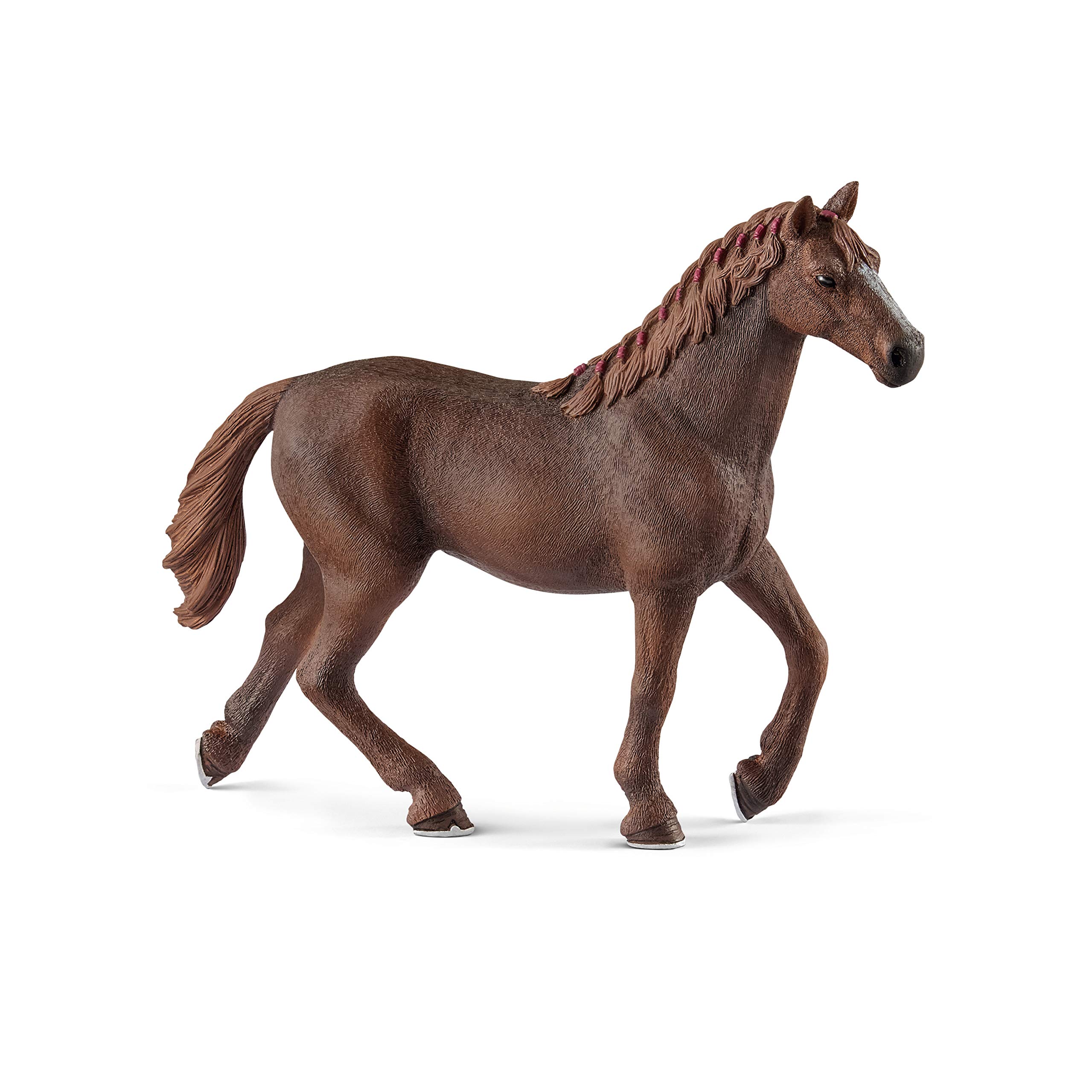 Schleich Horse Club - Realistic English Thoroughbred Mare Horse Figurine Toy for Kids Ages 5+ | Collectible Animal Model for Play, Display & Gift Giving | Perfect for Birthday Presents, Classroom Rewards & Horse Lovers