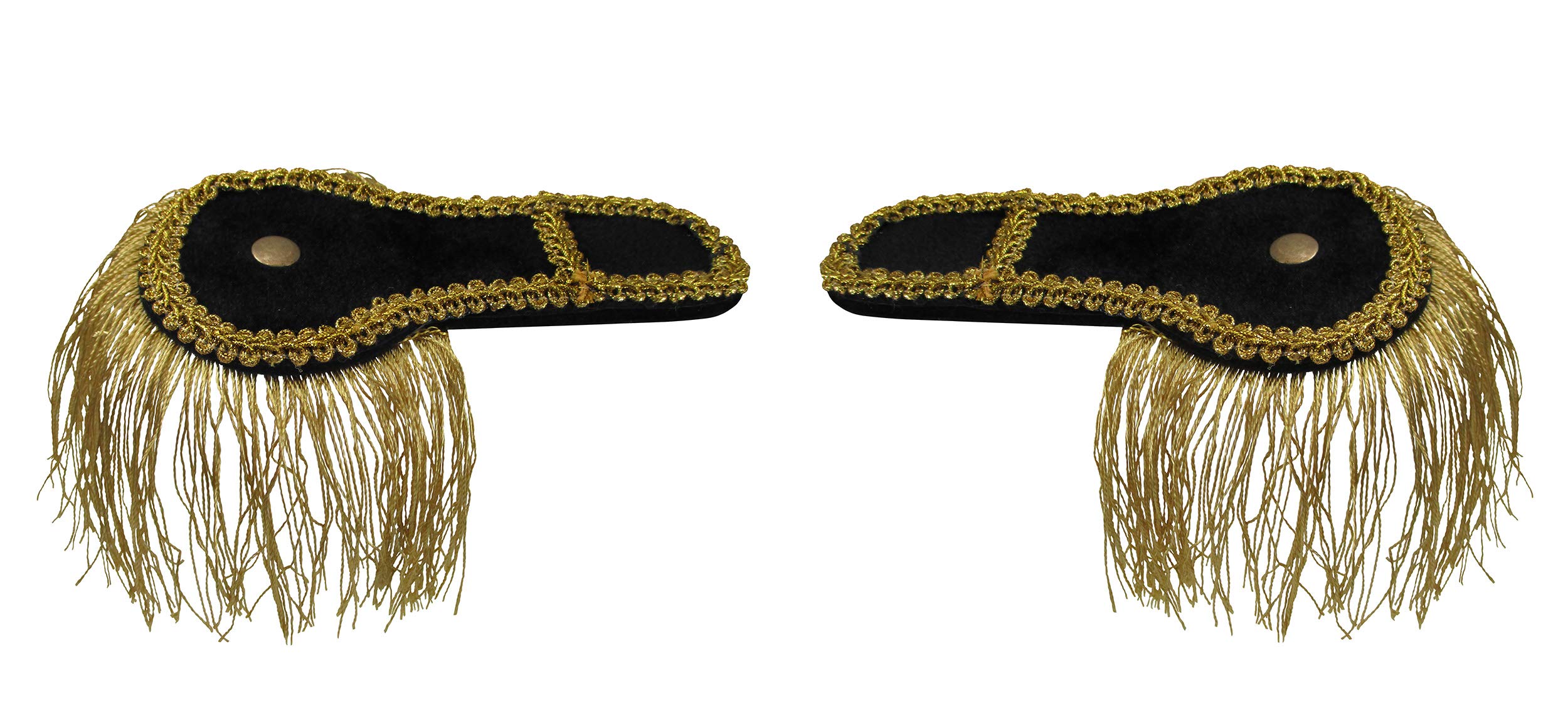Drummer Boy Costume Hat & Epaulettes for Adult Toy Soldier Cosplay