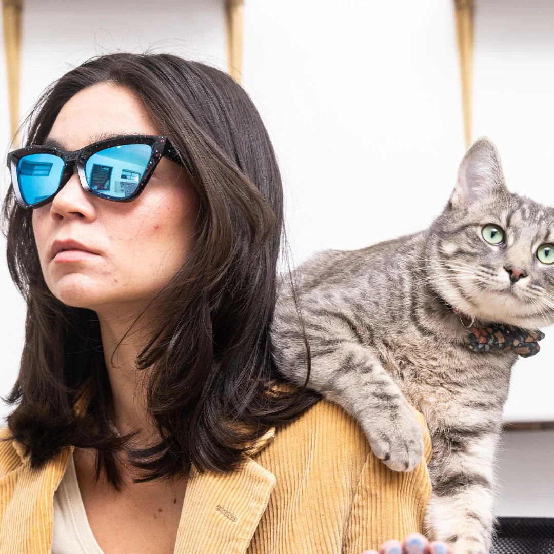 Pit Viper The Clawdia Midnight Sunglasses - Polarized Sports Shades for Running, Cycling & Outdoor Adventures