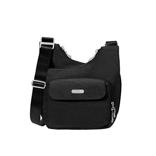 Baggallini Criss Cross Crossbody Bag - Lightweight & Secure for Travel, Shopping & Everyday Use | Women's Fashion Accessory