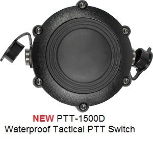 GLADIATOR Heavy Duty Throat Microphone SPM 1583 for Motorola APX/TRBO Two-Way Radios - Secure Communication for Law Enforcement, Security & Outdoor Adventures