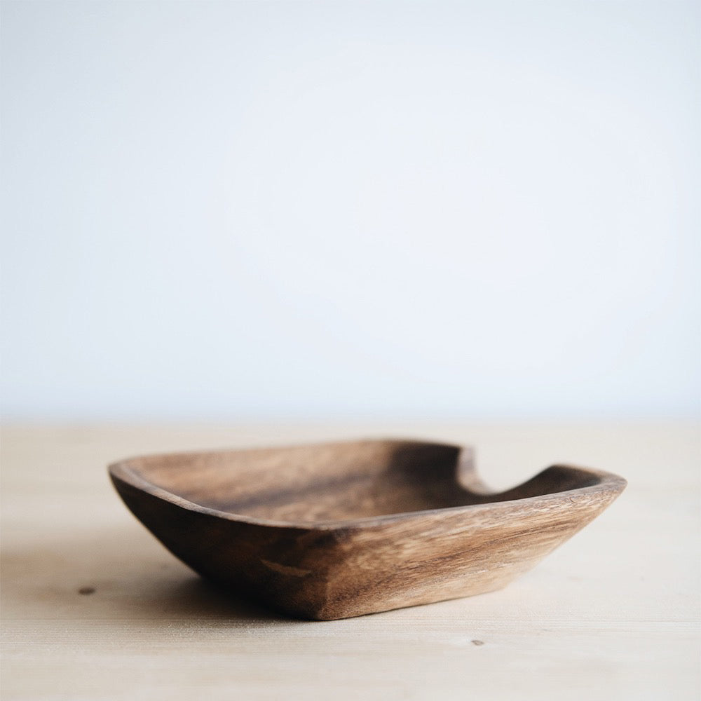 Premium Suar Wood Spoon Rest - Natural & Eco-Friendly Kitchen Utensil Holder for Cooking, Baking & Serving - Perfect for Stovetop, Countertop & Dining Table Use