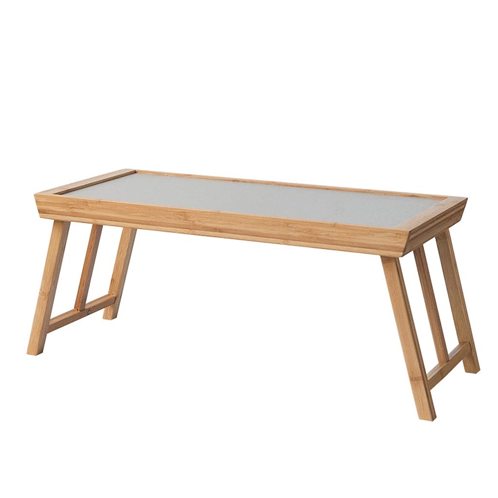 Industrial Small Coffee Table - Foldable Side Table for Living Room, Bedroom, Office & Outdoor Camping | Multi-Purpose Tea Table with Storage Space | Rustic Home Decor & Functional Furniture