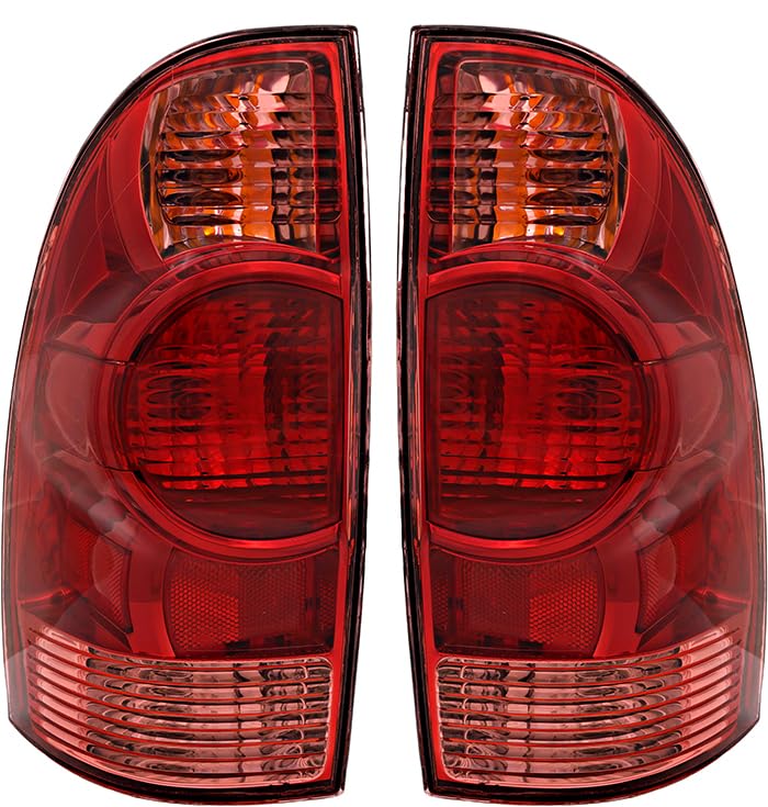 Toyota Tacoma Tail Lights Replacement Set (2005-2008, 2012-2015) - Left & Right Side LED Brake Lamps - Perfect for Off-Roading, Night Driving & Vehicle Customization