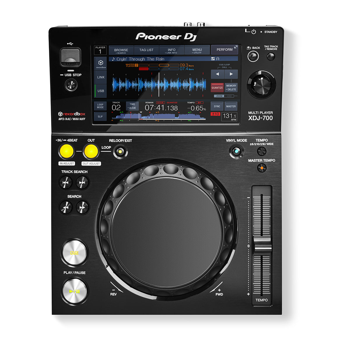 Pioneer XDJ-700 Professional DJ Media Player - Compact & Portable for Clubs, Events & Home DJing