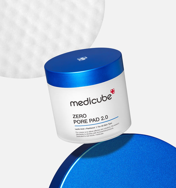 Medicube Zero Pore Pad 2.0 - 70 Count Exfoliating Pore Treatment Pads for Clear Skin | Korean Skincare for Acne & Blackheads | Perfect for Daily Face Cleansing Routine